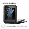 imoshion Custodia a libro Samsung Galaxy Z Flip 5 - Nero Anteprima dell’immagine prodotto 3