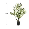 IvoQ Künstlicher Olivenbaum 90 cm – Realistische Produktbild-Vorschau 2
