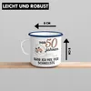 Trendation -  50. Geburtstag Emaille Tasse Mann Geschenk Produktbild-Vorschau 3