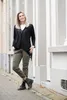 Knit Factory April Strickjacke - Stone Red - 40/42 Produktbild-Vorschau 8