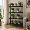 Estantería plegable Relaxdays, con 5 niveles, capacidad de Vista previa de la imagen del producto 5
