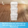Benbow Rechteckiger Eimer mit Deckel mit Griff 5L Anzahl: 1 Produktbild-Vorschau 5