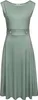 LASCANA Midikleid mit dekorativen Riegeln und goldenen Produktbild-Vorschau 1