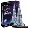 CubicFun Cubic Fun 3d Puzzle Burj Khalifa LED Anteprima dell’immagine prodotto 4