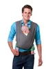 Amazonas Babytragetuch CarryBaby stone 70 x 36 cm; grau, Produktbild-Vorschau 1