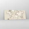 Bilder auf glas - Karte Welt Klassiker Kontinente - Produktbild-Vorschau 4
