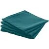 A stack of teal fabric napkins on a white background. Produktbild-Vorschau