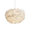 Suspension en plumes Suspension moderne Ø 30 cm Lampe Voir les images du produit 2