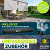 tillvex® Senkrechtmarkise 160x250 cm Grau für Außen- und Produktbild-Vorschau 6