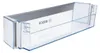 A clear plastic refrigerator shelf with the Bosch logo. Produktbild-Vorschau