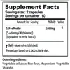 SAM-e 1000mg (120 capsule) integratore alimentare, salute Anteprima dell’immagine prodotto 6