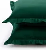 Kissenhülle Kissenbezug 2er Set 50x70 cm Dunkelgrün Produktbild-Vorschau 6