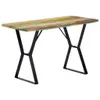 Tavolo da pranzo 120x60x76 cm in legno massiccio di Anteprima dell’immagine prodotto 8