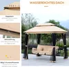 Outsunny Hollywoodschaukel Gartenschaukel Schaukel mit Produktbild-Vorschau 5