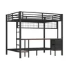 Łóżko piętrowe Flieks 90x200cm/140x200cm, łóżko na poddaszu Podgląd zdjęcia produktu 10