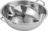 28 x 7cm Hot Pot en acier inoxydable avec diviseur, Set de Voir les images du produit 4