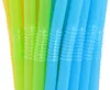 2000 Mehrweg Plastik Trinkhalme / Strohhalme bunt flexibel Produktbild-Vorschau 3