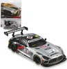 A Hot Wheels Mercedes-AMG GT3 toy car is shown in its packaging and also displayed separately. Náhľad obrázku produktu
