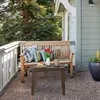 Relaxdays Beistelltisch Balkon, wetterfest, auch für Produktbild-Vorschau 2