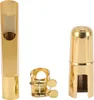 Tenor-Saxophon-Mundstück-Set mit Kappe, Typ 5, flache Produktbild-Vorschau 1