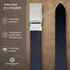 LINDENMANN Leder-Gürtel Herren 33 mm  Vollleder schwarz, Produktbild-Vorschau 1