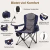 COSTWAY Campingstuhl Faltbar XXL 200kg belastbar, Produktbild-Vorschau 5