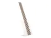 A silver-colored metal object with sharp spikes displayed on a clear stand. Produktbild-Vorschau