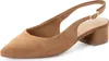 Tamaris Damen Pumps Leder Slingback Blockabsatz spitze Produktbild-Vorschau 5