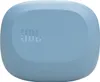 A light blue charging case for wireless earbuds with the JBL logo embossed on the front. Produktbild-Vorschau