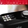 Close-up of a black kitchen appliance with a digital display and a control knob. Náhľad obrázku produktu