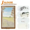 Sekey Alu-Jalousie Creme 80×160 cm Aluminium-Jalousie ohne Produktbild-Vorschau 7