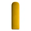 A single, yellow, oval-shaped cushion or wall panel is shown against a white background. The product is upright and centered in the frame. Anteprima dell’immagine prodotto