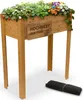 Strend Pro Zahradní záhon, 84x40x98 cm, dřevo, vyvýšený Náhled obrázku produktu 5
