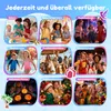 Bledras Glitzer Tattoo Set Kinder, 36 Farben Produktbild-Vorschau 3