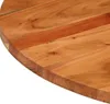 vidaXL Stolová deska Ø80x2,5 cm kulatá z masivního dřeva Náhled obrázku produktu 5