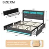 INONEFT Slaapbank 180x200 cm, bed met opbergruimte, 4 Productafbeelding-voorbeeld 8