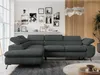 Ecksofa Sofa Grau, Wohnlandschaft L-Form mit Schlaffunktion Produktbild-Vorschau 1