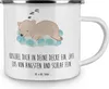 Mr. & Mrs. Panda Emaille Tasse Alleine schlafen lernen - Produktbild-Vorschau 3