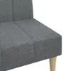 Design Schlafsofa 2-Sitzer Hellgrau Stoff, Schlafsofas 2024 Produktbild-Vorschau 9