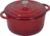 KELA Bräter Calido 4l 11,5cm Ø24cm rot/beige Produktbild-Vorschau 4