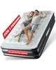 A couple lying on an inflatable mattress. Produktbild-Vorschau