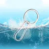 Karabiner Schlüsselanhänger mit Schlüsselring 6 Stück Produktbild-Vorschau 3