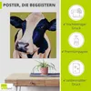 ARTland Poster Kuh Paula Größe: 70x70 cm Produktbild-Vorschau 2