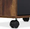 Caisson à roulettes Relaxdays, 5 tiroirs, H x l x P : 66,5 Voir les images du produit 7