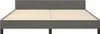 vidaXL Rám postele bez matrace tmavě šedý 180x200 cm Náhled obrázku produktu 4
