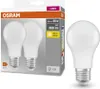 A package of two LED light bulbs, with one bulb shown separately. Produktbild-Vorschau