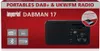 DABMAN 17 Radio portable DAB+/FM avec Bluetooth Noir Voir les images du produit 9