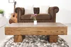 Drewniany brązowy stolik kawowy 100x45 cm stylowy do salonu Podgląd zdjęcia produktu 2