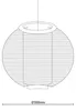 Näve Lampenschirm BALLON Ø50cm bunt 4135701 Produktbild-Vorschau 5