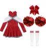 A flat lay of a cheerleading costume set. Náhled obrázku produktu